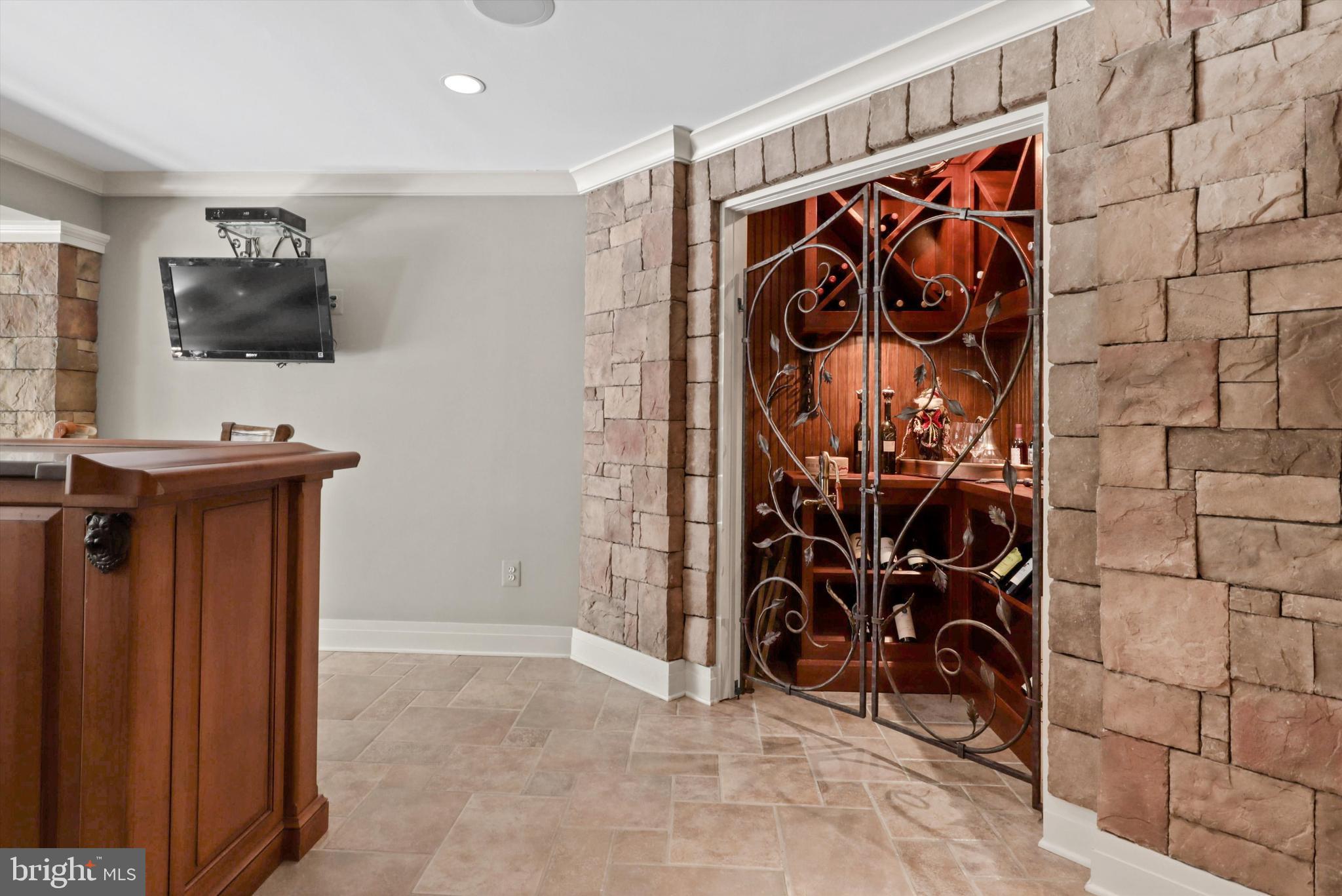 9704 Huntmaster Road Gaithersburg, MD 20882 - Photo 31 of 69 Basement wine Cellar