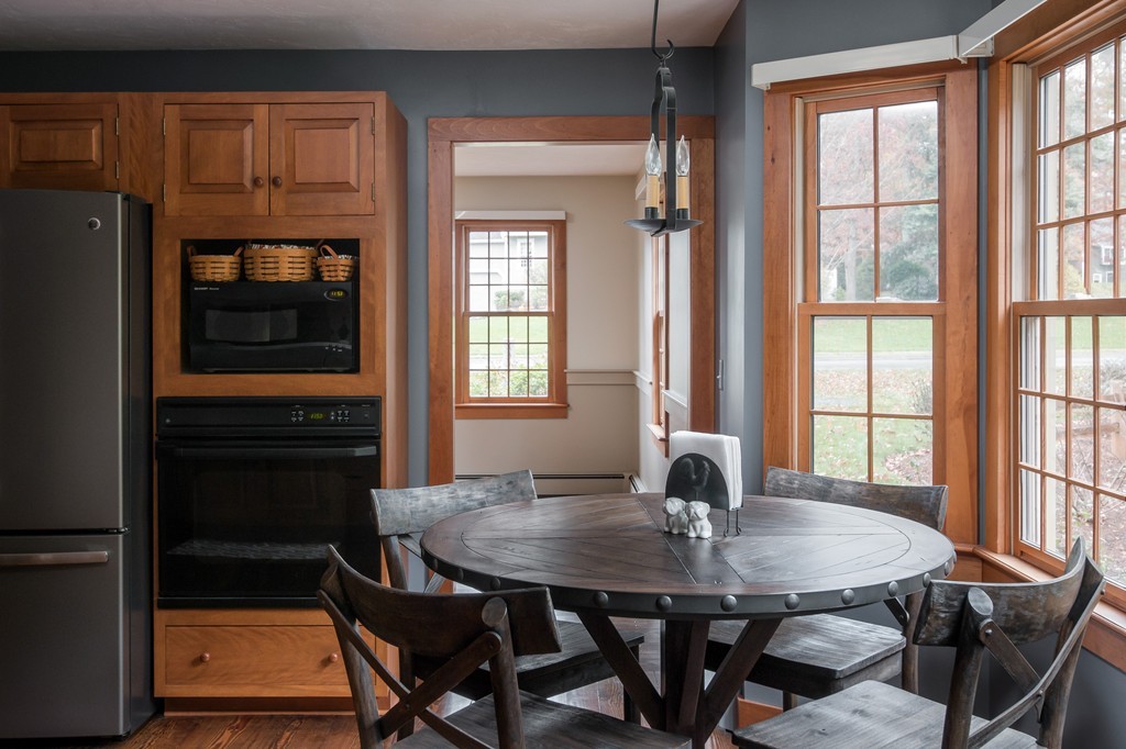 32 Blanchard Road Grafton, MA 01519 - Photo 13 of 30 a view of a a dining room with furniture window and wooden floor