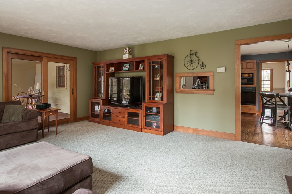 32 Blanchard Road Grafton, MA 01519 - Photo 17 of 30 a living room with furniture and a flat screen tv