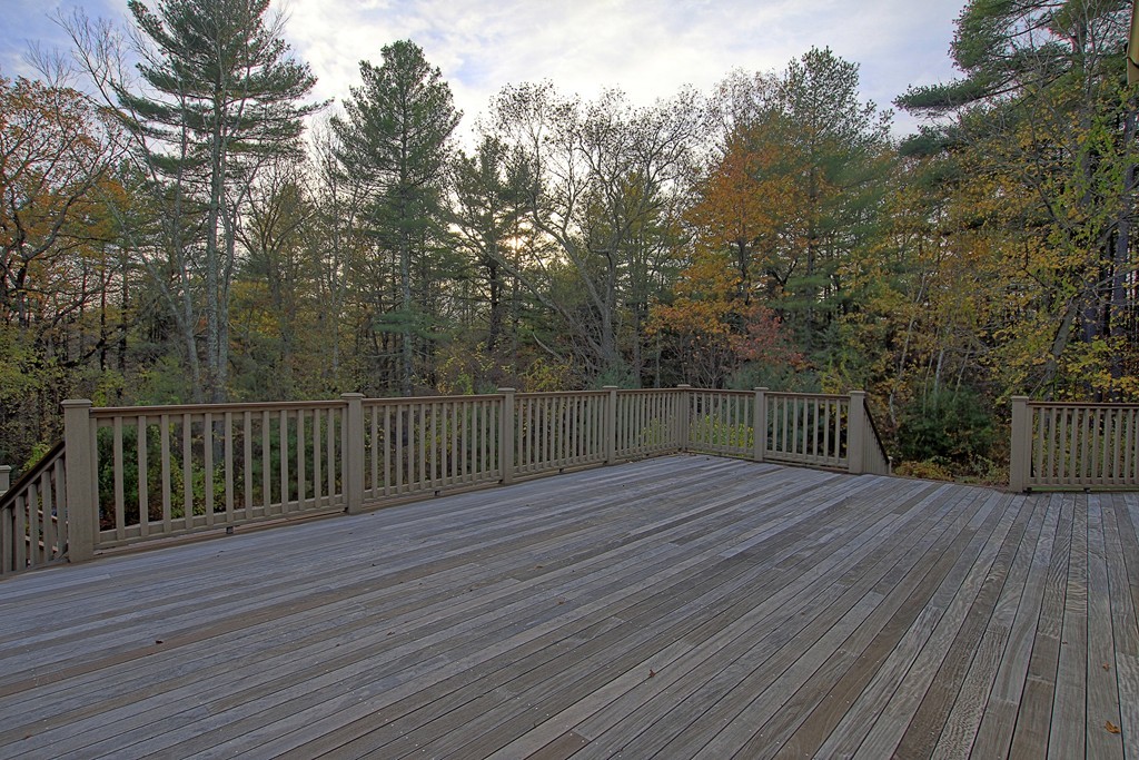 32 Blanchard Road Grafton, MA 01519 - Photo 2 of 30 a view of wooden deck and a backyard