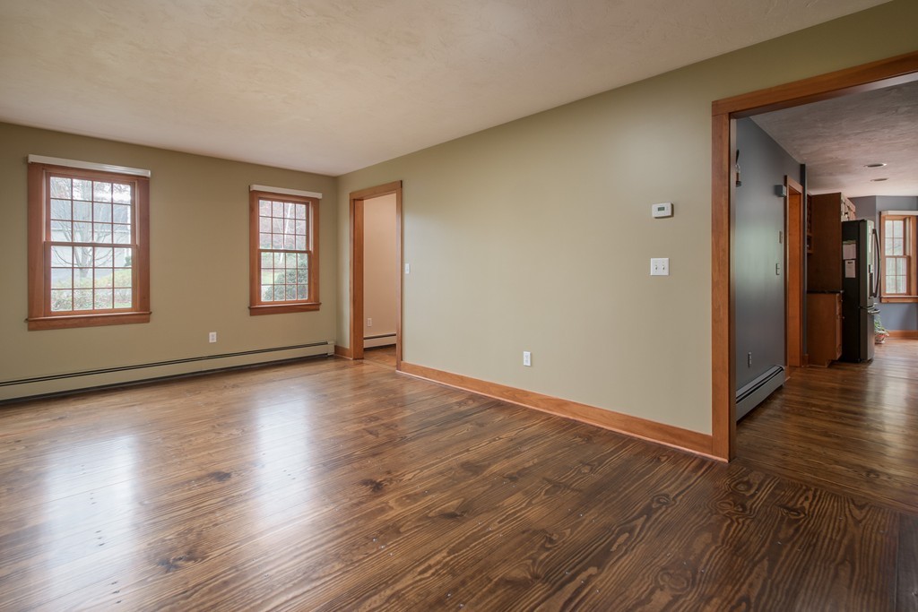 32 Blanchard Road Grafton, MA 01519 - Photo 8 of 30 an empty room with wooden floor and windows