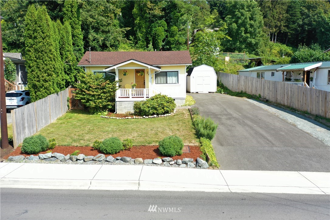 2409 Callow Road Lake Stevens, WA 98258 - Photo 2 of 16 a aerial view of a house with a yard and fence