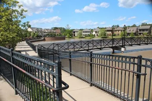 a view of a balcony with city view
