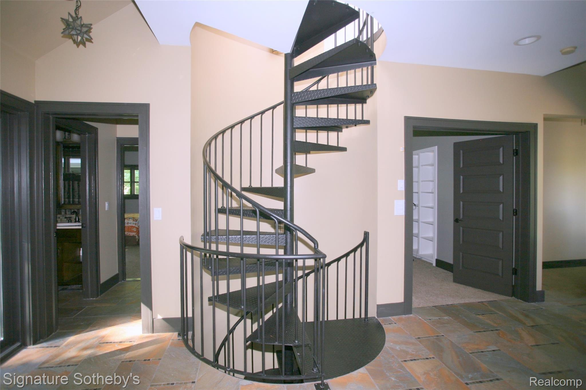 9100 Fox Hollow Road Clarkston, MI 48348 - Photo 34 of 52 Stairs to Tower
