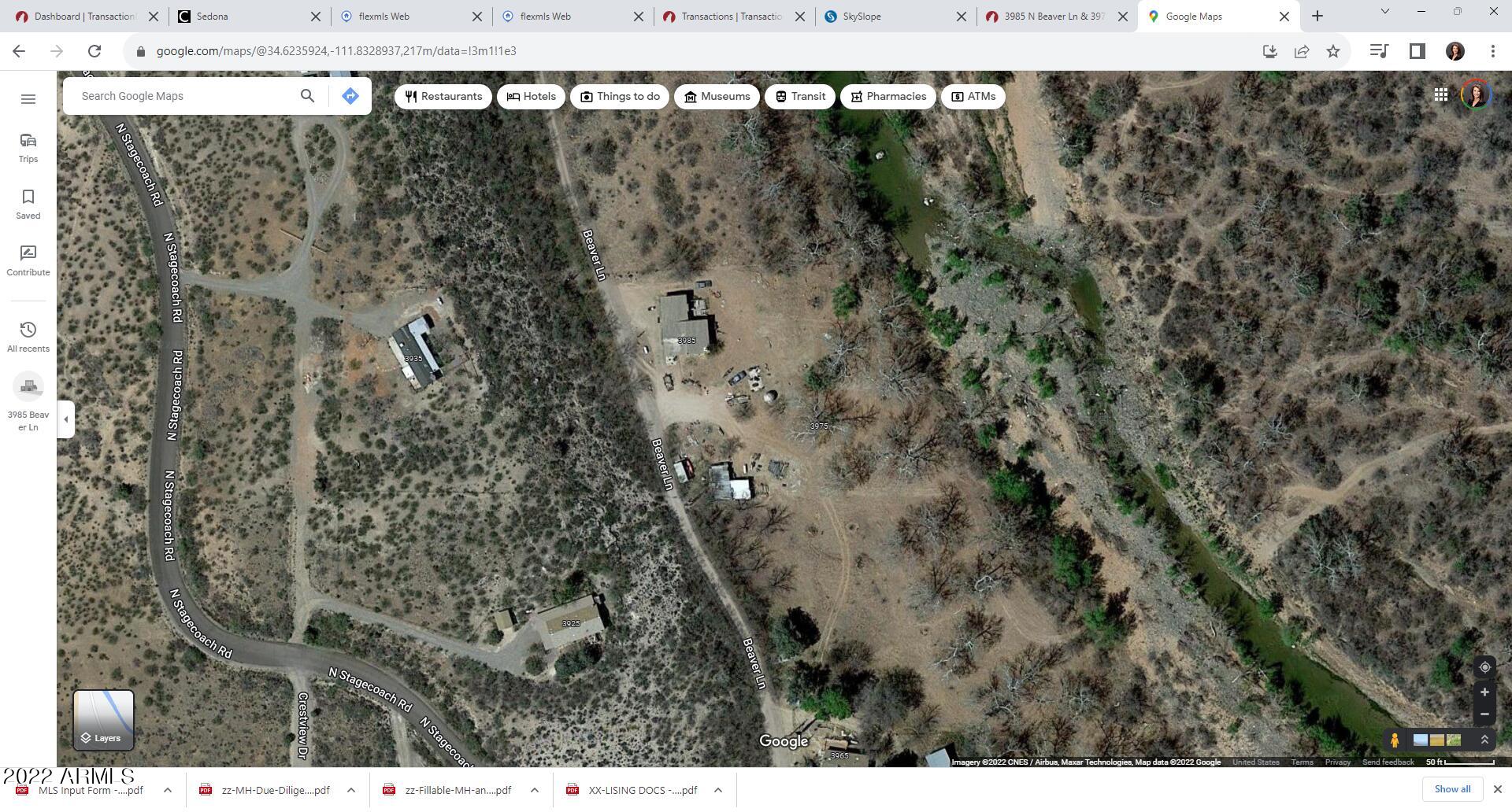 3985 Beaver Lane Rimrock, AZ 86335 - Photo 9 of 9 Aerial