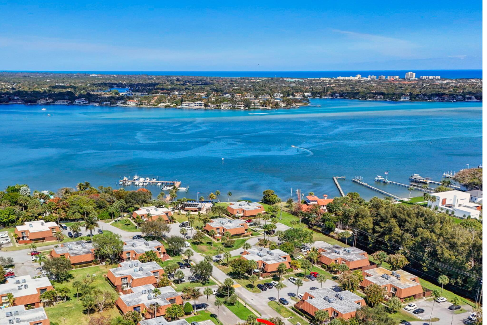 825 Center Street, Unit 9A Jupiter, FL 33458 - Photo 4 of 52 a view of a city with an ocean