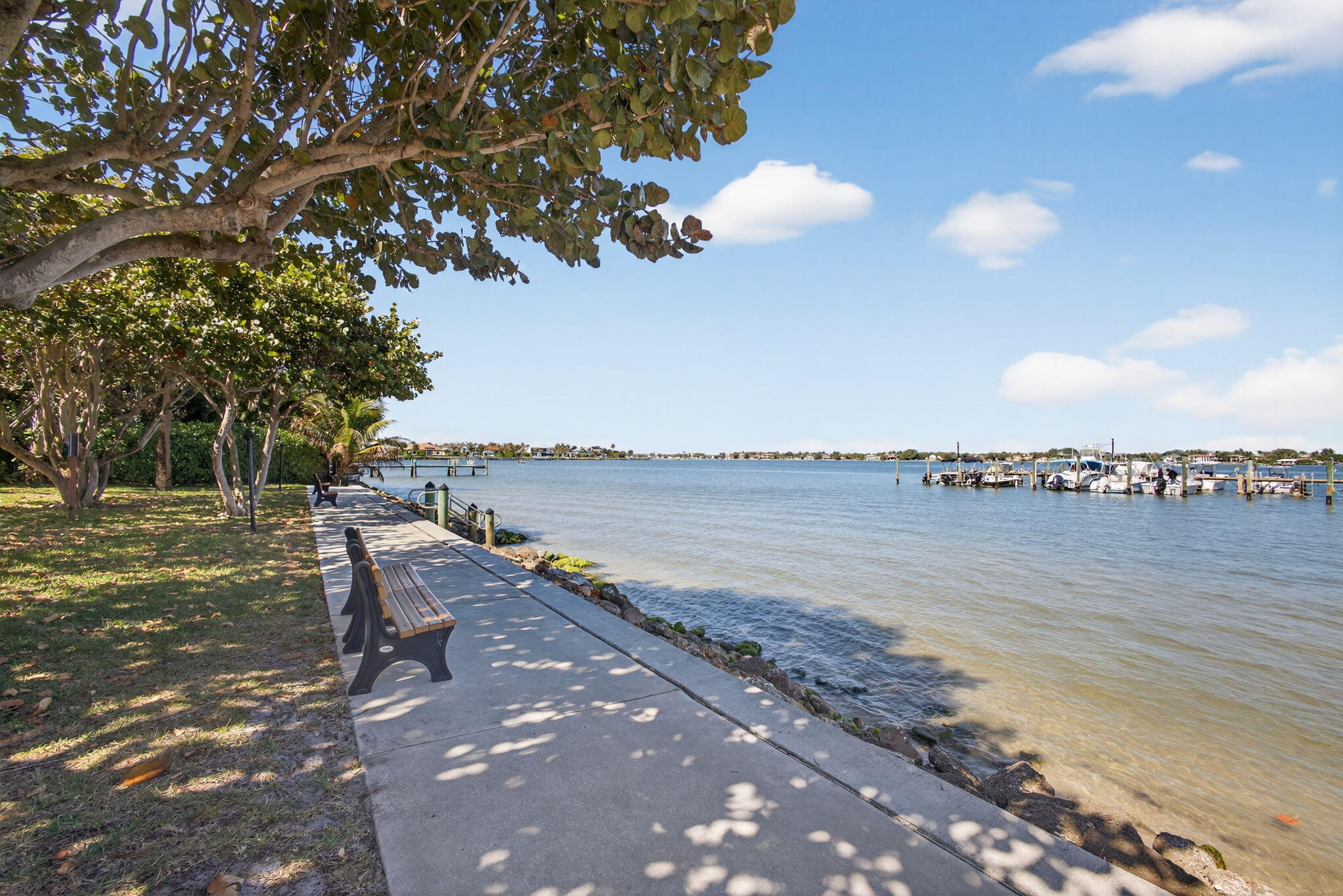 825 Center Street, Unit 9A Jupiter, FL 33458 - Photo 43 of 52 a view of a lake with outdoor seating