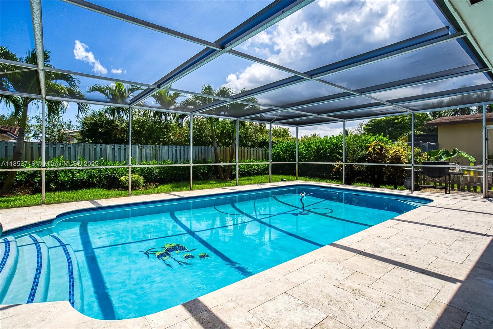 5100 Arthur Street Hollywood, FL 33021 - Photo 40 of 54 a view of a backyard with swimming pool