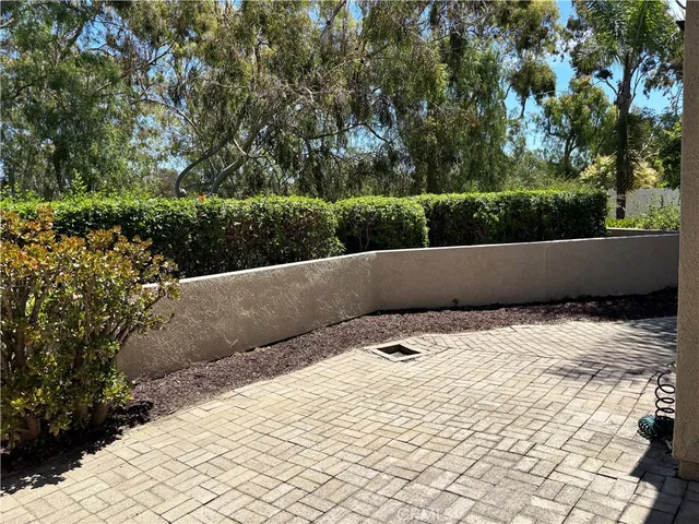 a view of patio area