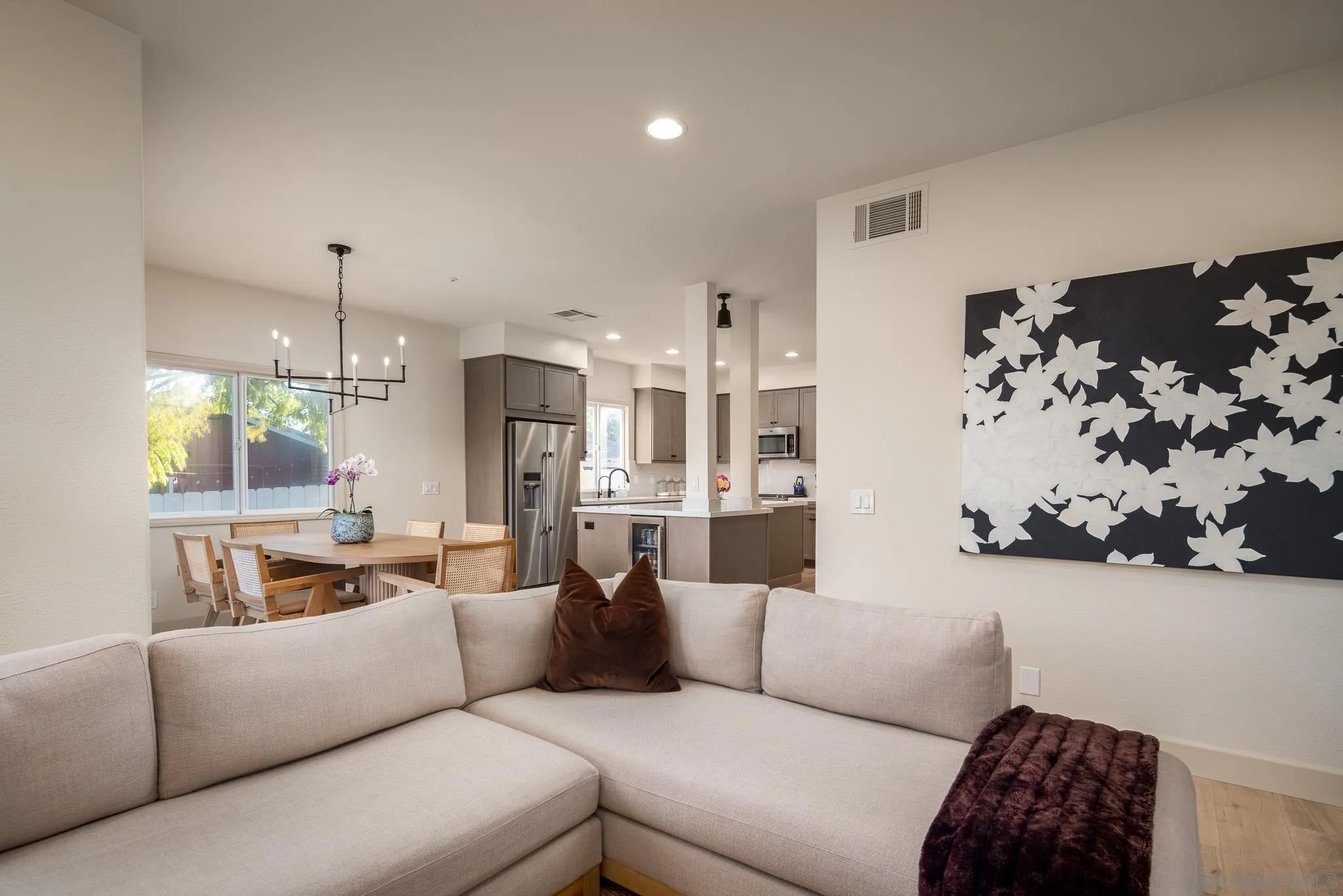 339 Rancho Santa Fe Road Encinitas, CA 92024 - Photo 6 of 36 a living room with furniture and a large window