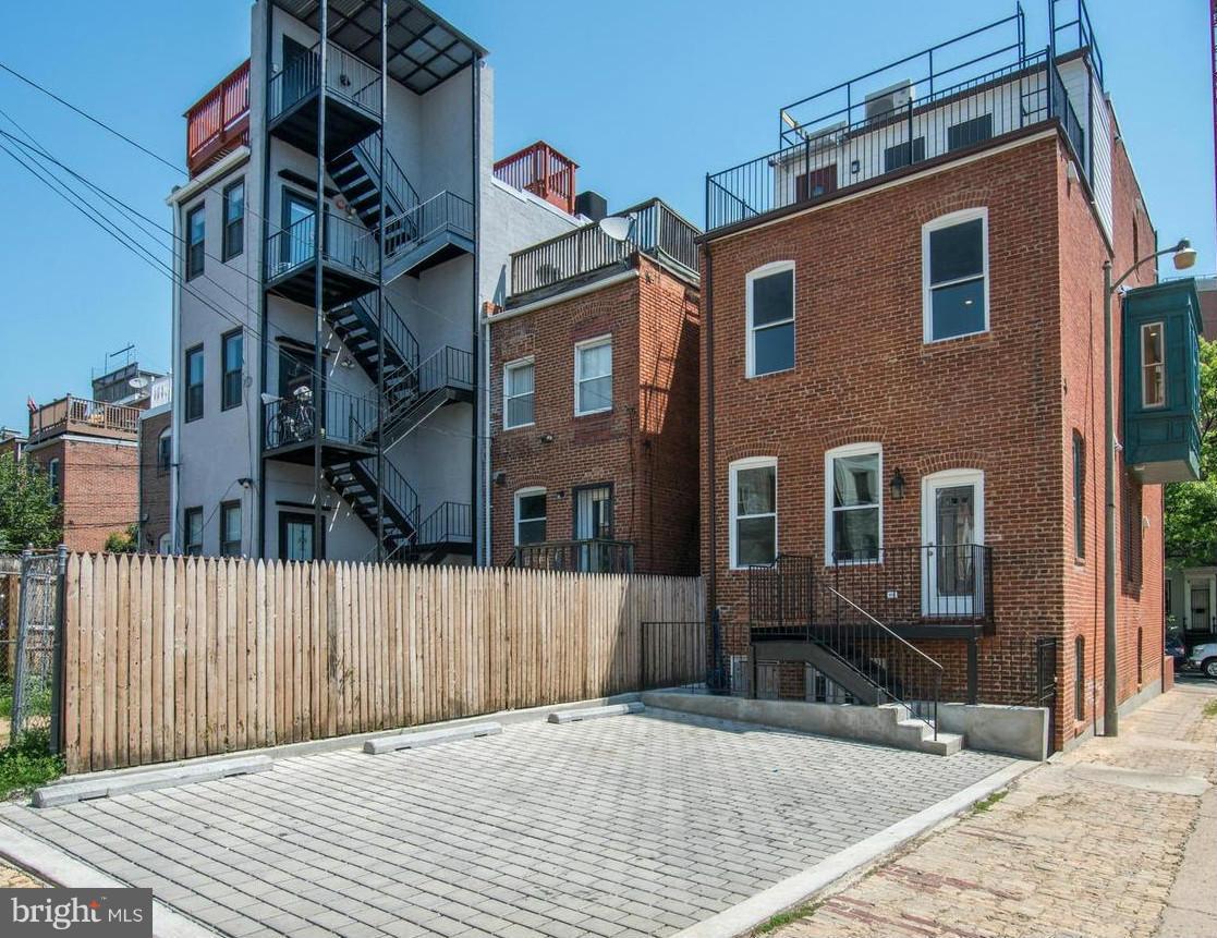 1102 5th Street Northwest, Unit 2 Washington, DC 20001 - Photo 6 of 9 Exterior (Rear)