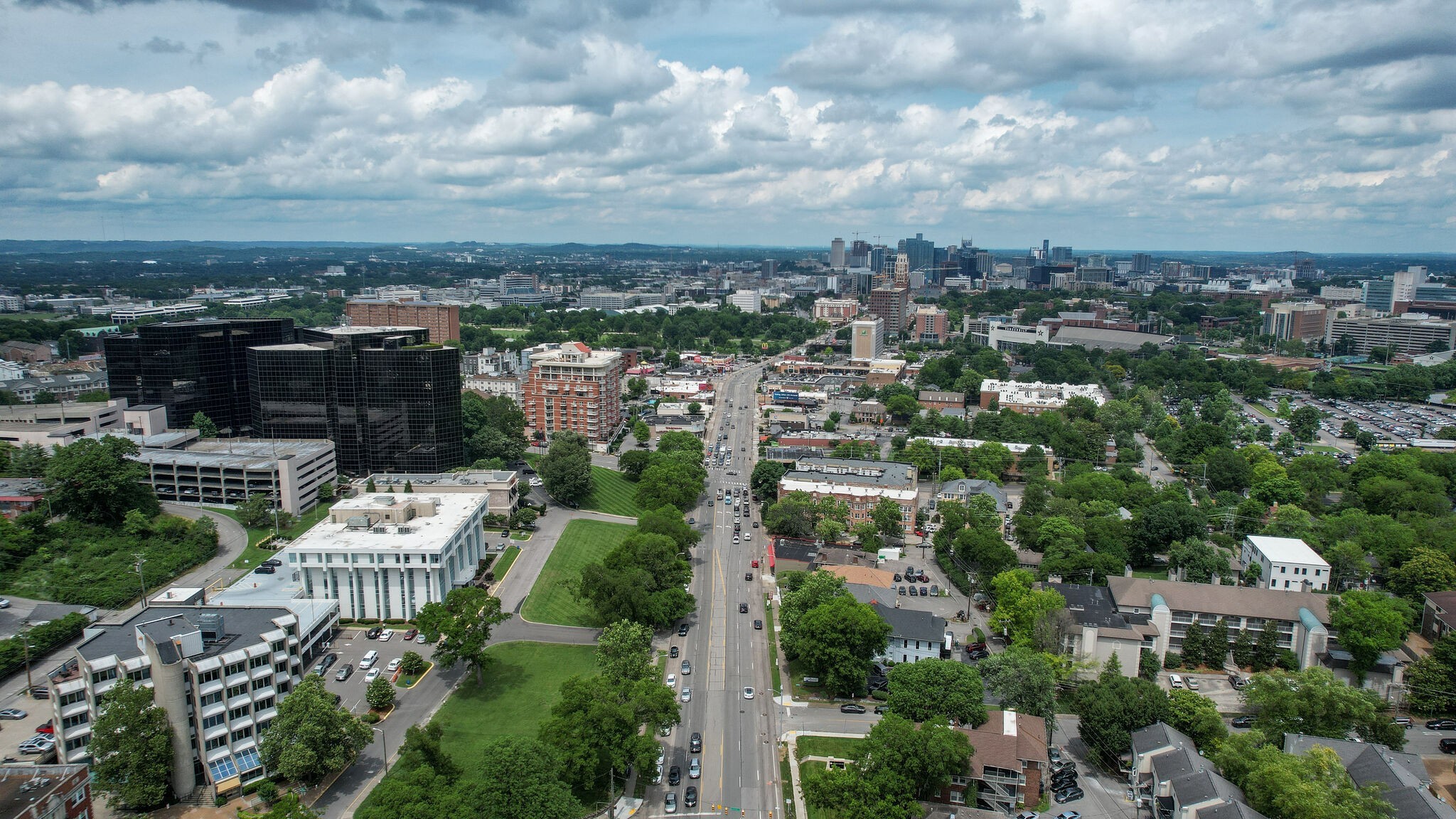 3406 Love Circle Nashville, TN 37212 - Photo 40 of 40 an aerial view of multiple house