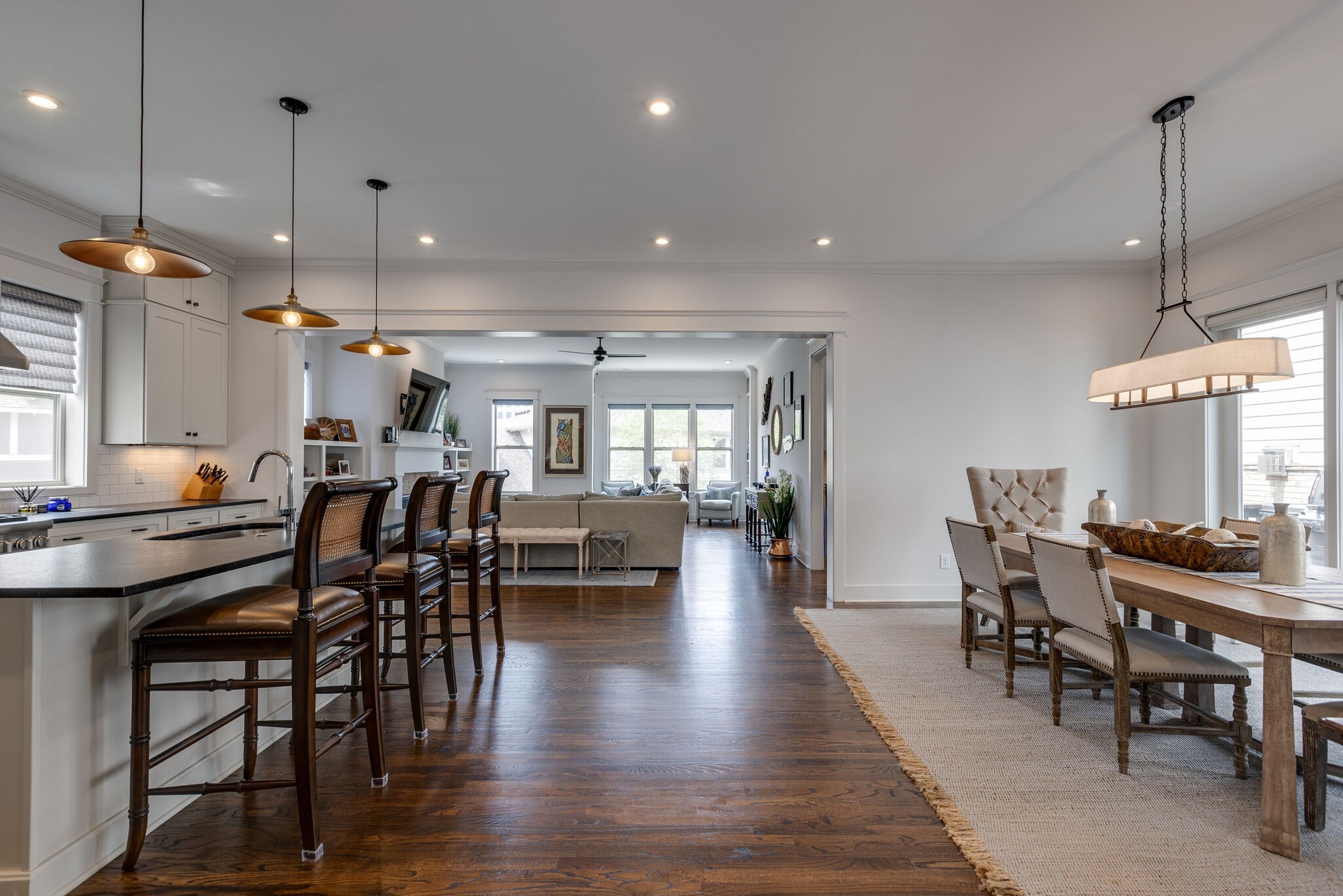 3406 Love Circle Nashville, TN 37212 - Photo 8 of 40 a dining room with furniture window and wooden floor