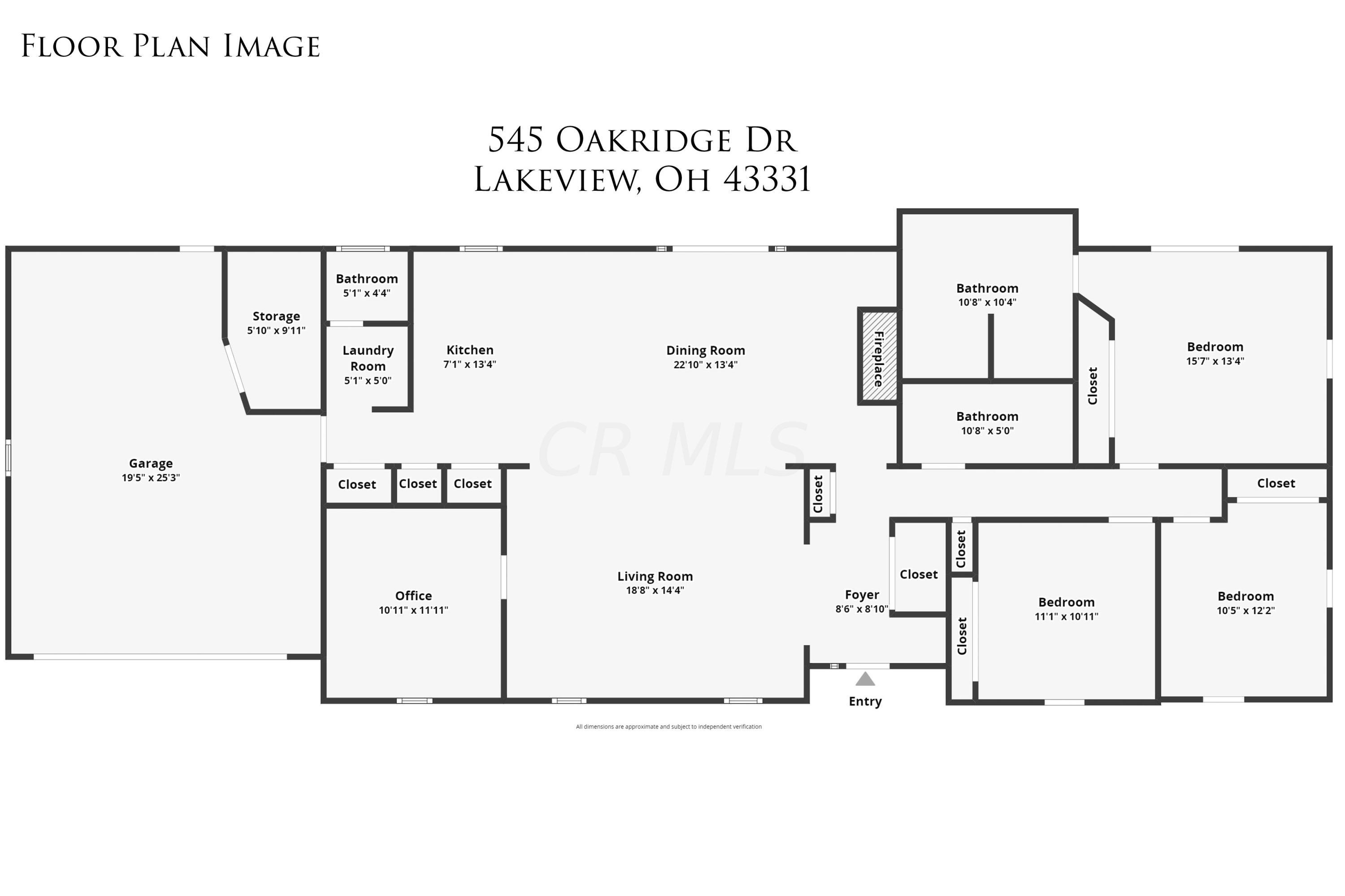 545 Oakridge Road Lakeview, OH 43331 - Photo 56 of 56 floorplan