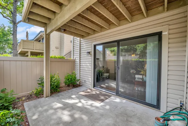 a view of outdoor space with swimming pool