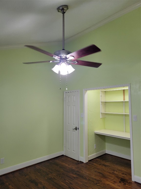 1027 Arrow Hill Road Houston, TX 77077 - Photo 10 of 13 Vaulted ceiling Bedroom with Built In Shelves