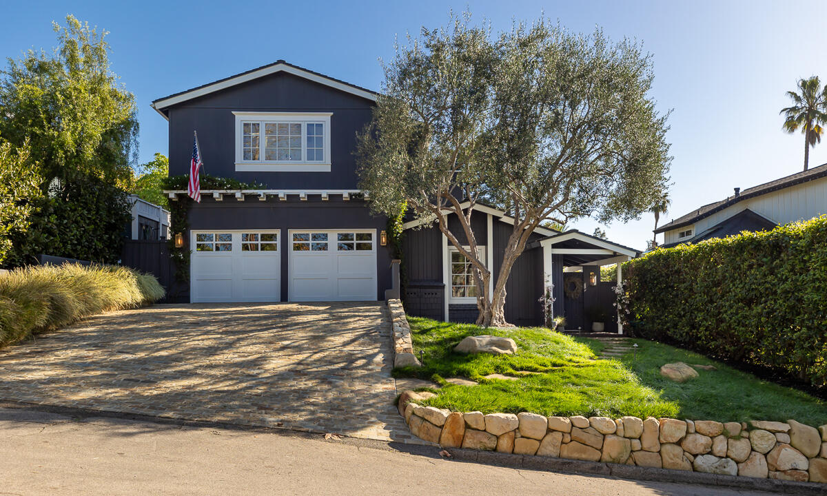 420 Seaview Road Montecito, CA 93108 - Photo 25 of 26 a front view of a house with a yard and outdoor seating