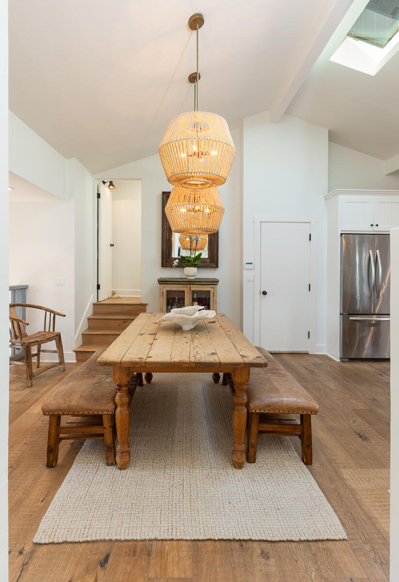 420 Seaview Road Montecito, CA 93108 - Photo 10 of 26 a room with a table chairs and wooden floor