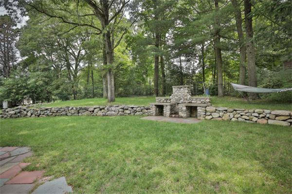 141 Ridge Street Winchester, MA 01890 - Photo 18 of 20 a view of a garden with an outdoor space