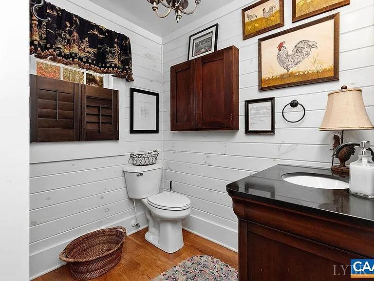 325 Old Roseland Road Roseland, VA 22967 - Photo 13 of 69 a bathroom with a toilet a sink and a shower