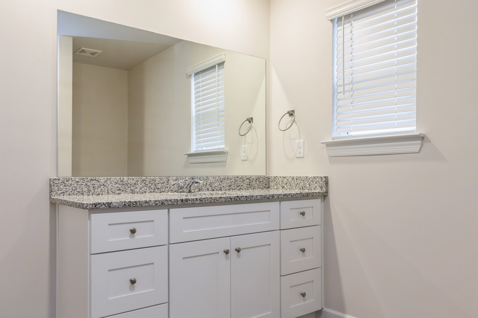 2322 Nabali Way Murfreesboro, TN 37127 - Photo 6 of 22 a bathroom with a granite countertop sink and a mirror