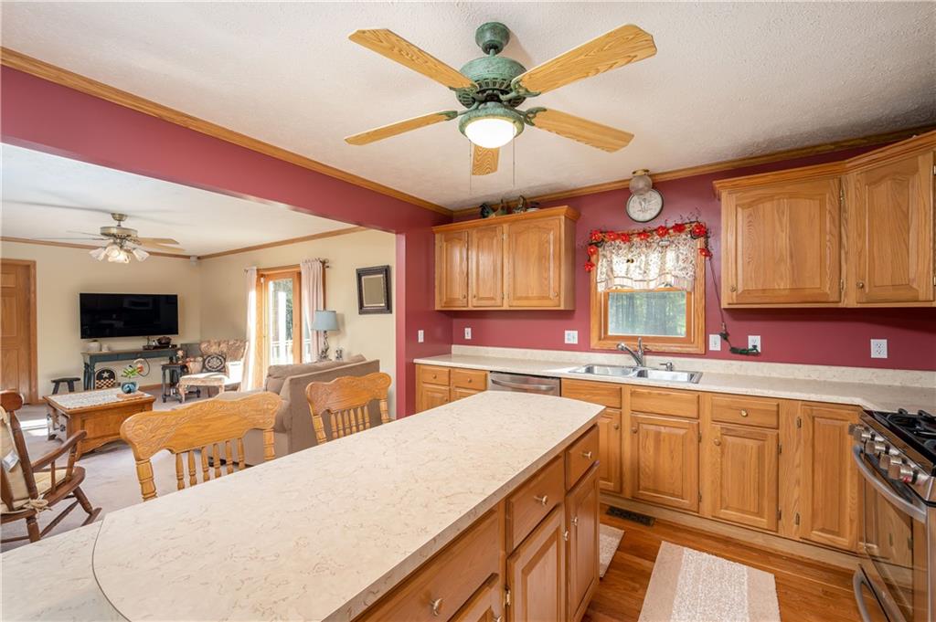 360 Sopher Road Grove City, PA 16127 - Photo 7 of 25 a kitchen with lots of counter space and a window