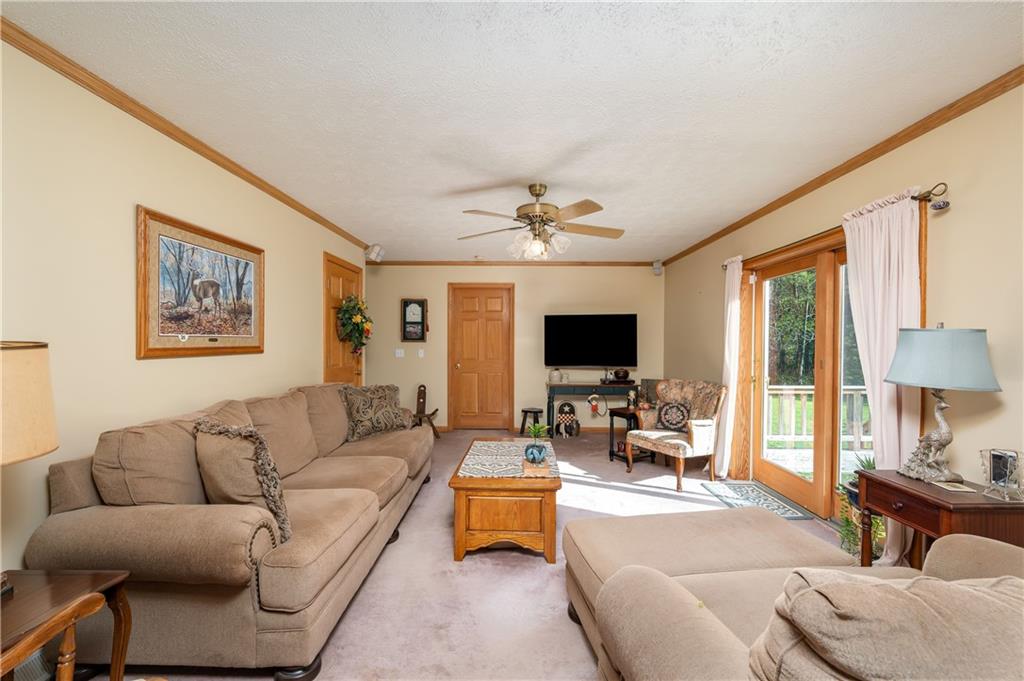 360 Sopher Road Grove City, PA 16127 - Photo 8 of 25 a living room with furniture and a flat screen tv