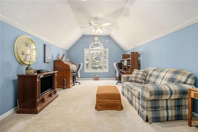 a view of livingroom with natural light
