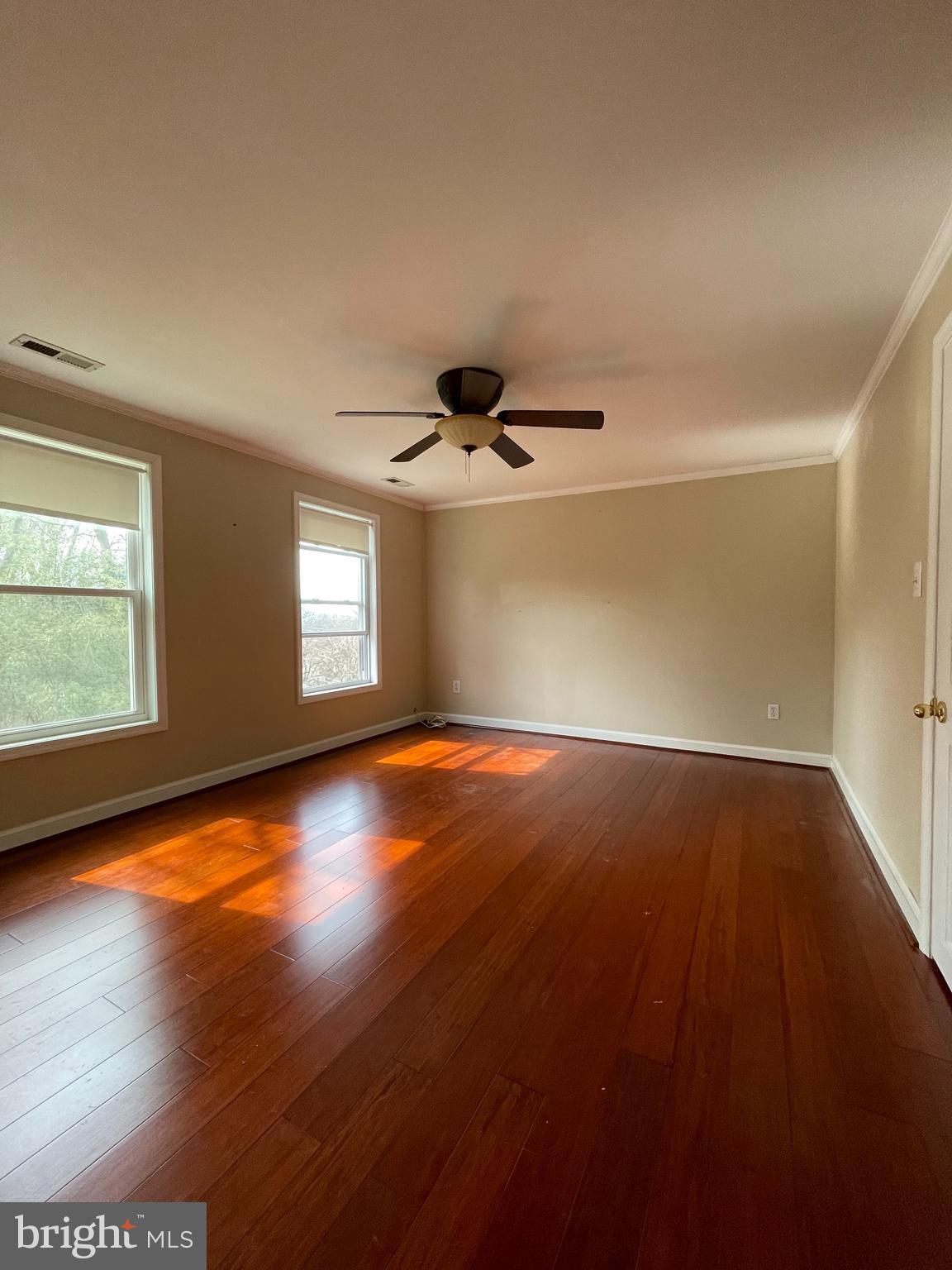 7007 Grove Road Alexandria, VA 22306 - Photo 10 of 15 Primary Bedroom with ceiling fan