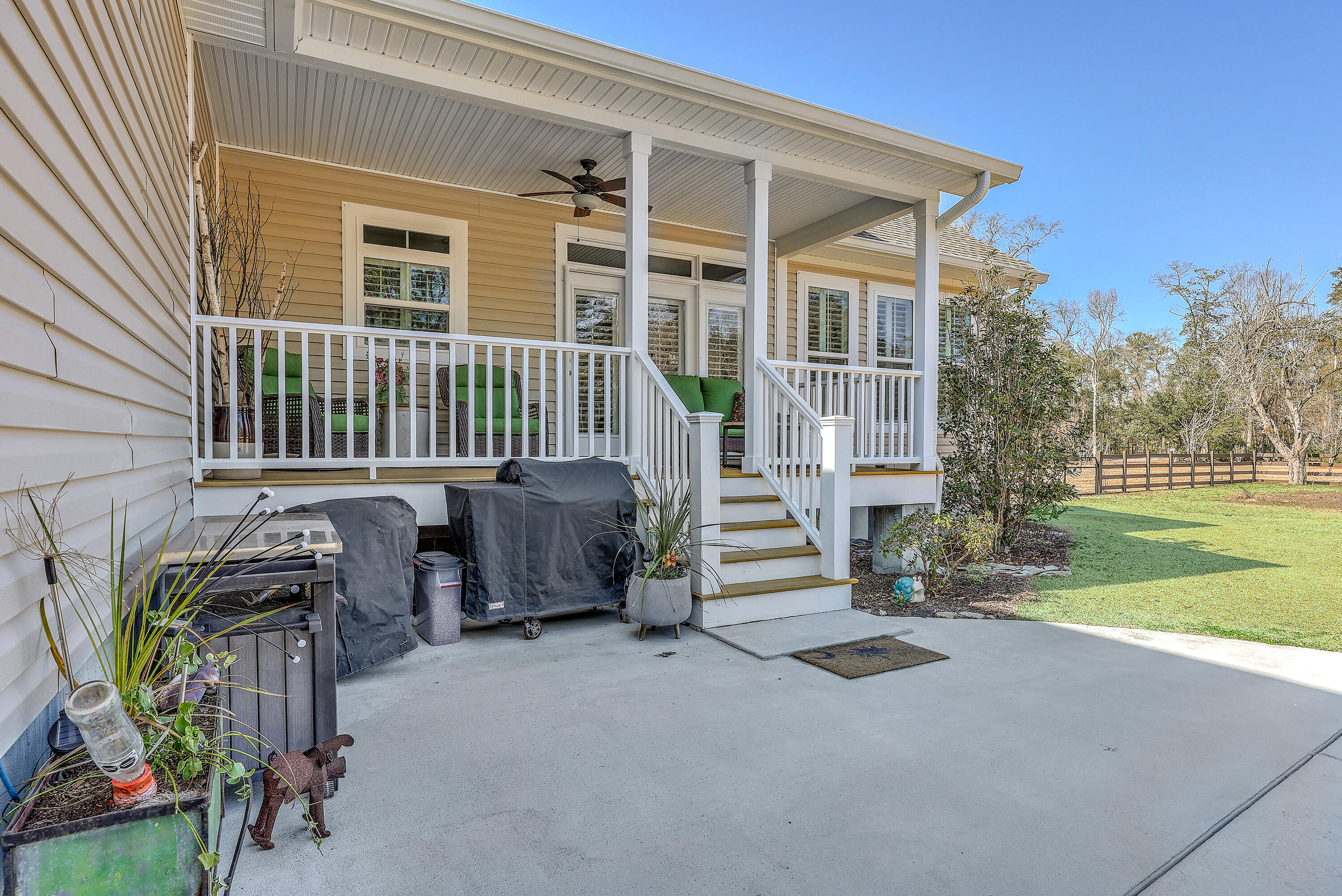 6968 Hyde Farm Road Ravenel, SC 29470 - Photo 37 of 68 Back patio space