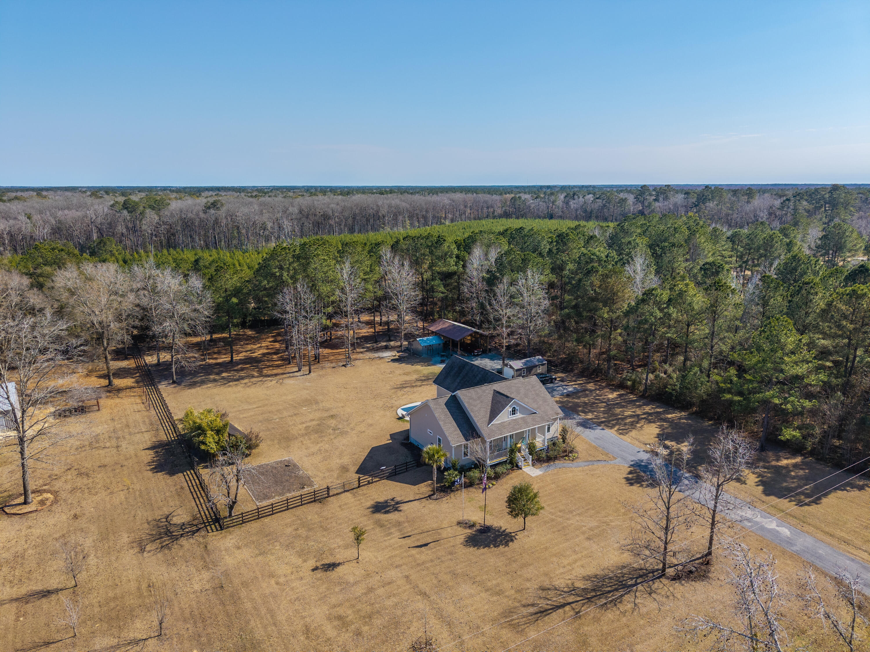 6968 Hyde Farm Road Ravenel, SC 29470 - Photo 53 of 68 Birds Eye view