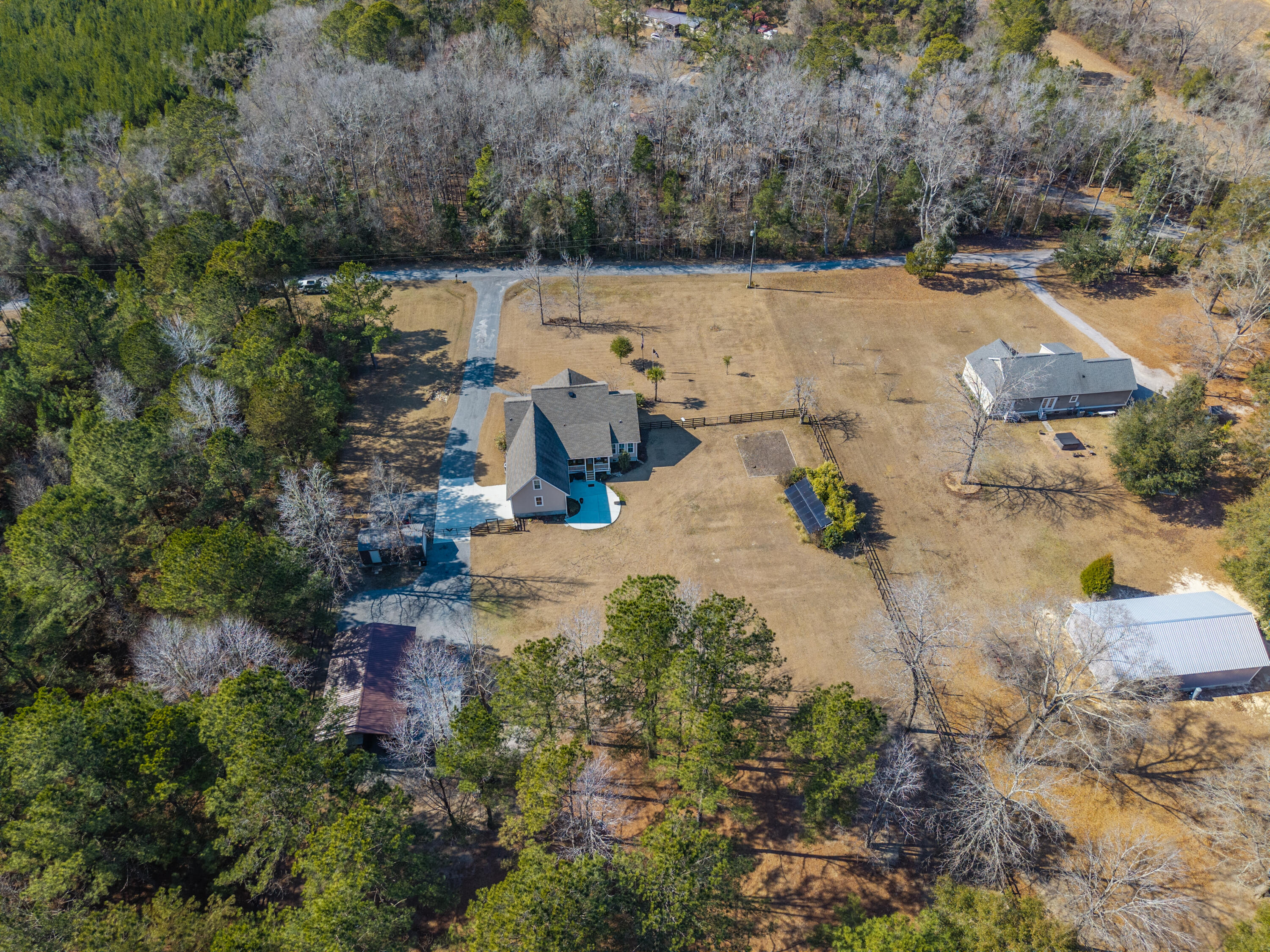 6968 Hyde Farm Road Ravenel, SC 29470 - Photo 60 of 68 Aerial of rear