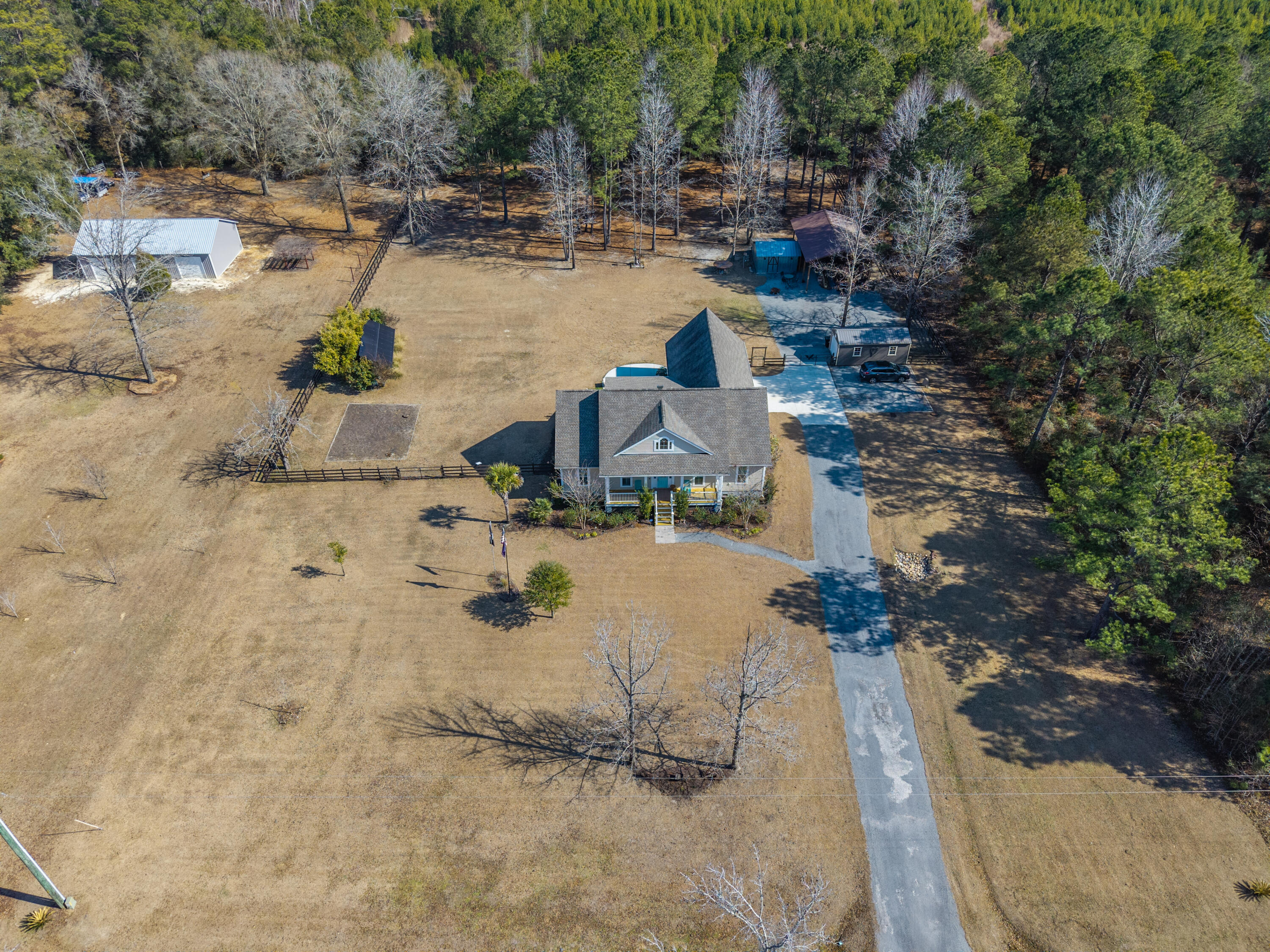 6968 Hyde Farm Road Ravenel, SC 29470 - Photo 64 of 68 Aerial