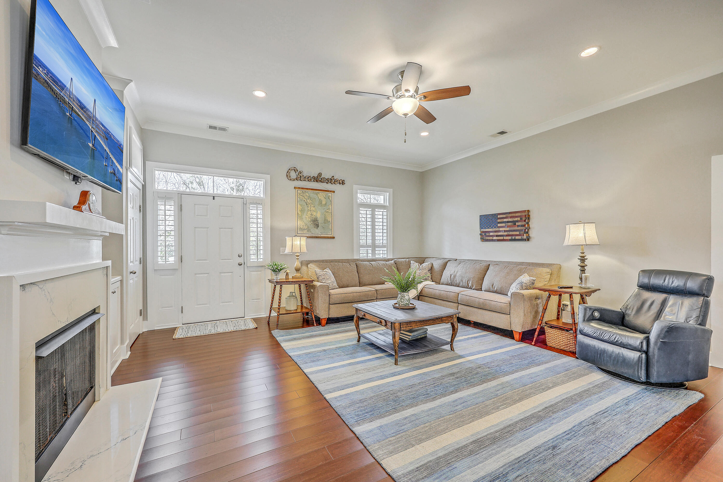 6968 Hyde Farm Road Ravenel, SC 29470 - Photo 10 of 68 Gas fireplace