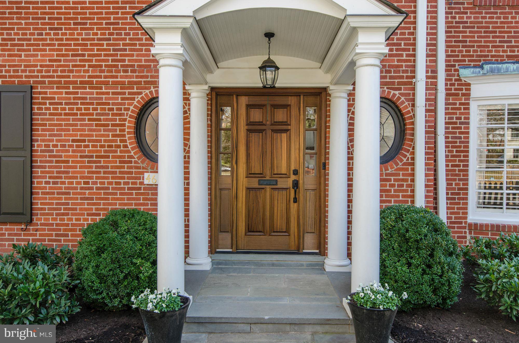 4625 Reno Road Northwest Washington, DC 20008 - Photo 2 of 30 Handsome front door