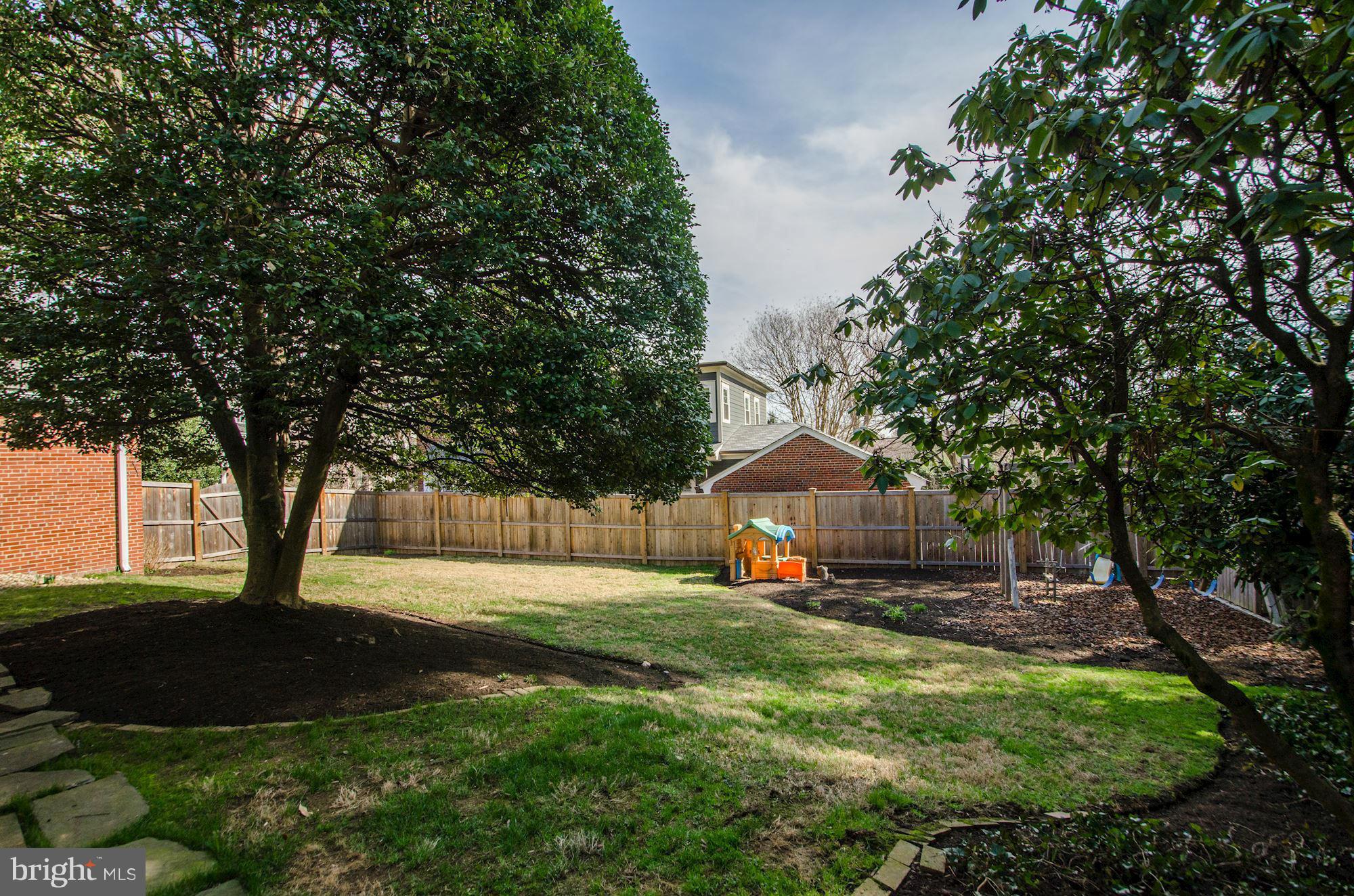 4625 Reno Road Northwest Washington, DC 20008 - Photo 29 of 30 Huge backyard with play area