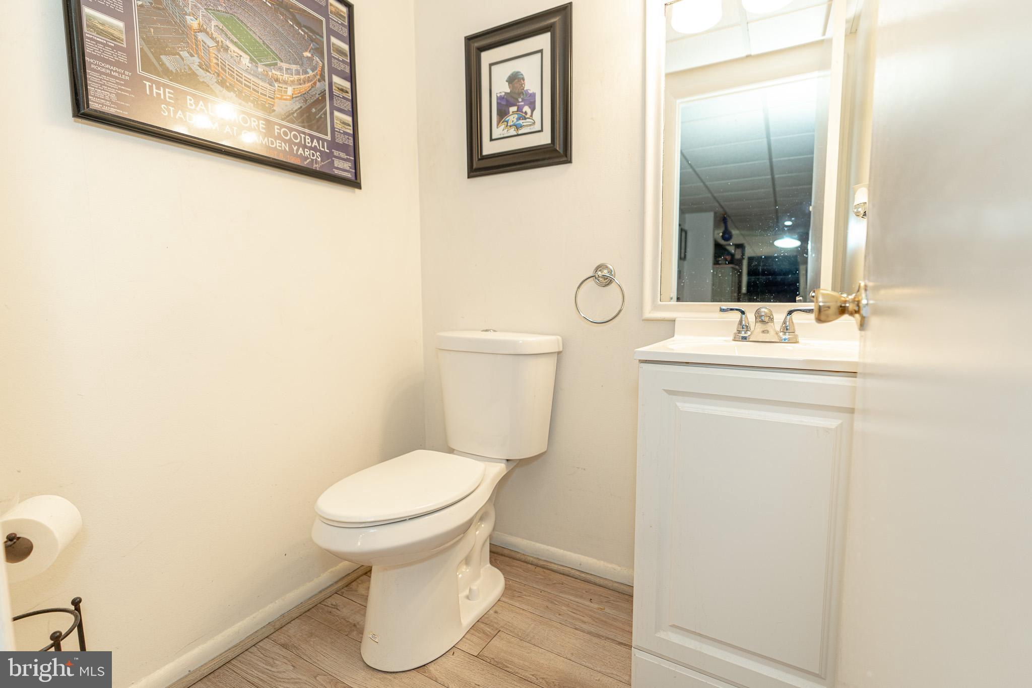 1913 Trout Farm Road Jarrettsville, MD 21084 - Photo 35 of 40 a bathroom with a toilet sink and mirror