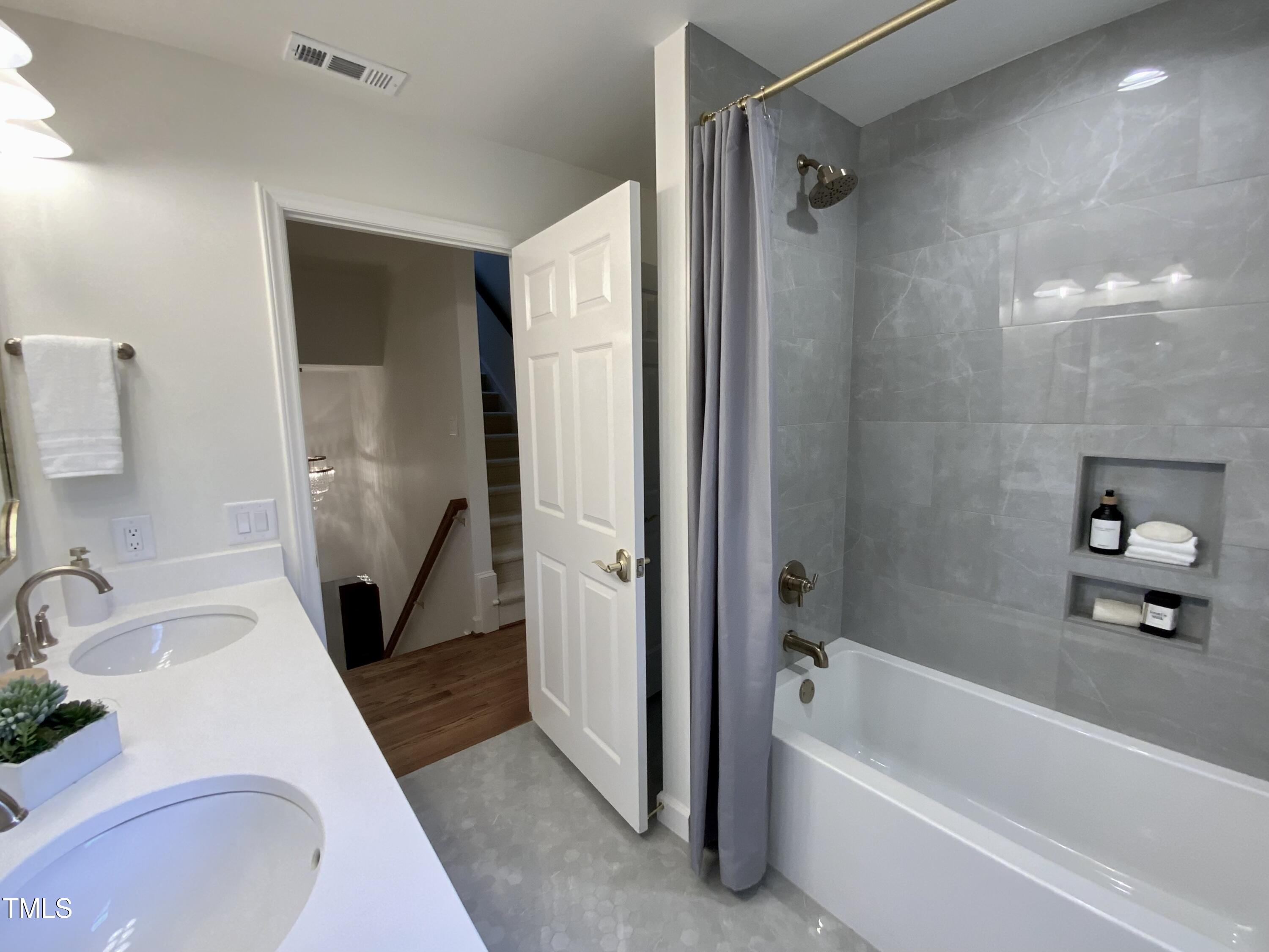 3908 Northampton Road Durham, NC 27707 - Photo 25 of 49 Hall Bath 2