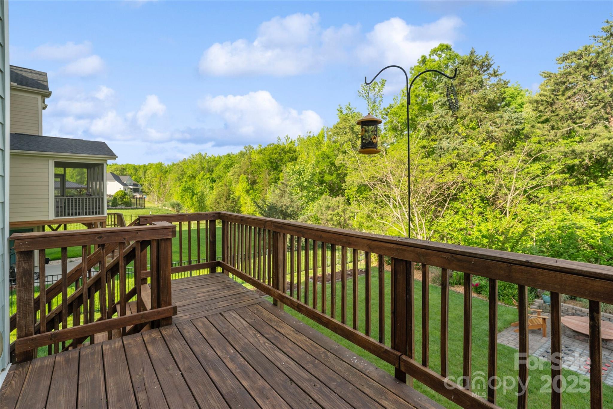5301 Meadowcroft Way Fort Mill, SC 29708 - Photo 6 of 48 a view of balcony with wooden floor and fence