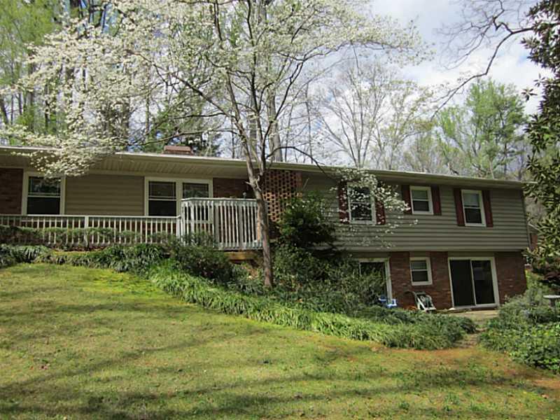 268 Woodview Drive Decatur, GA 30030 - Photo 1 of 1 Exterior Front. Great stone patio area off the terrace level.