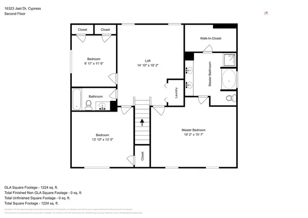 $2,045 | 16323 Jast Drive, Cypress, TX 77429