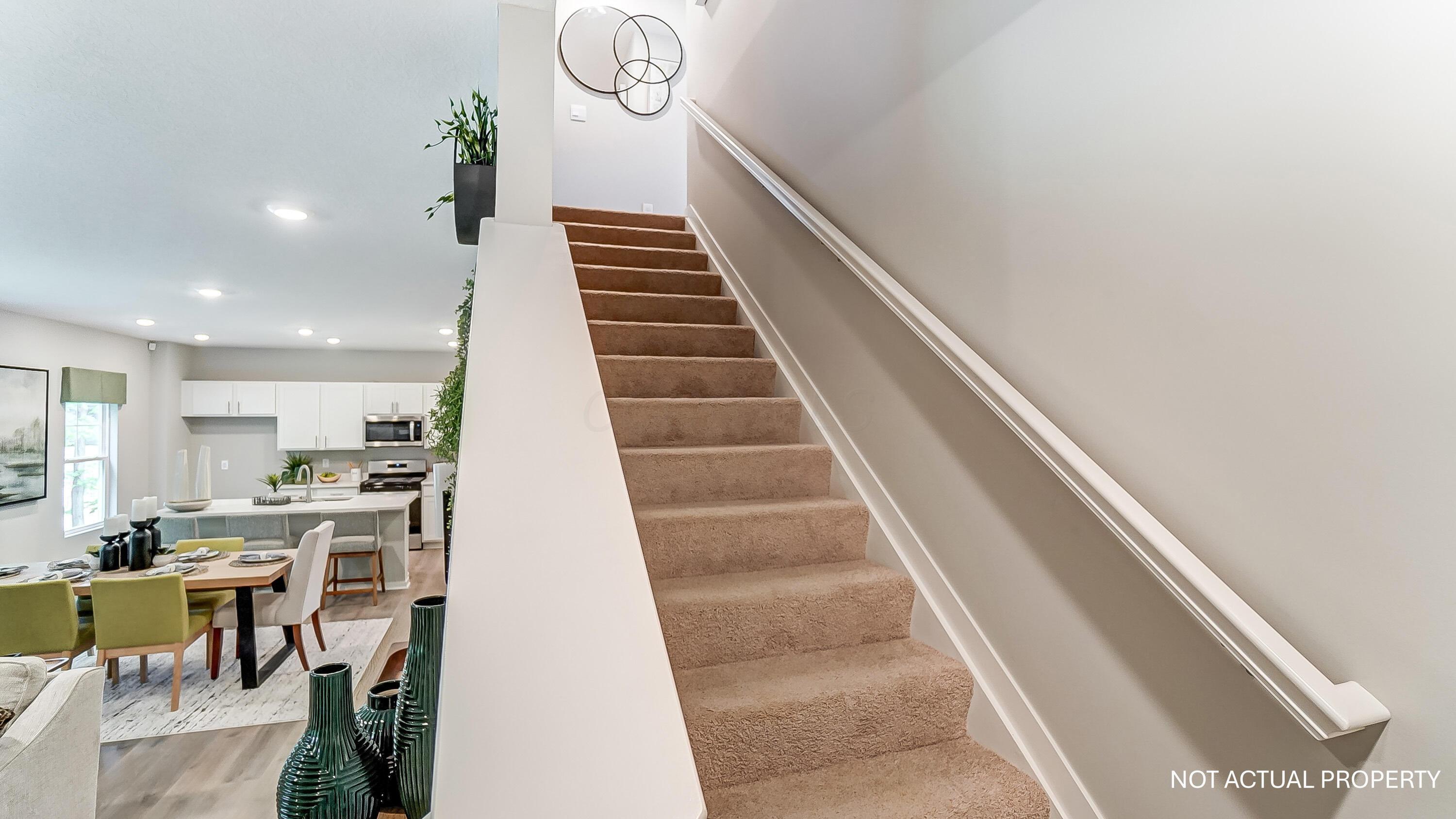 89 Wheatley Street Lithopolis, OH 43136 - Photo 15 of 34 14 Model Stairs