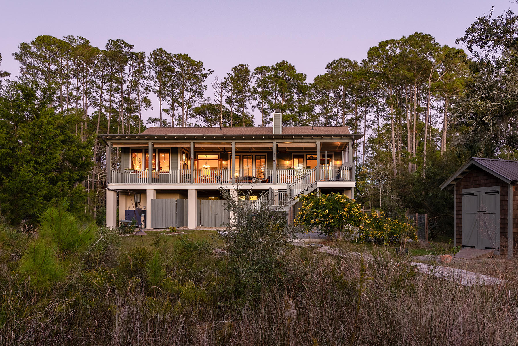 1781 Tacky Point Road Wadmalaw Island, SC 29487 - Photo 4 of 11 Coastalrephoto1781TackyPointtwilight