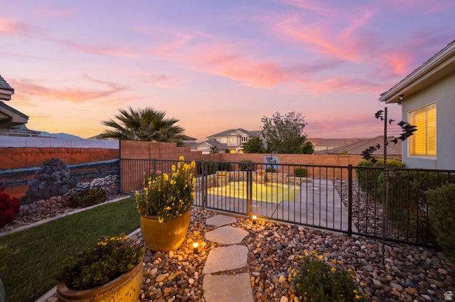 2829 East 1880th Street South St. George, UT 84790 - Photo 45 of 54 View of fenced backyard