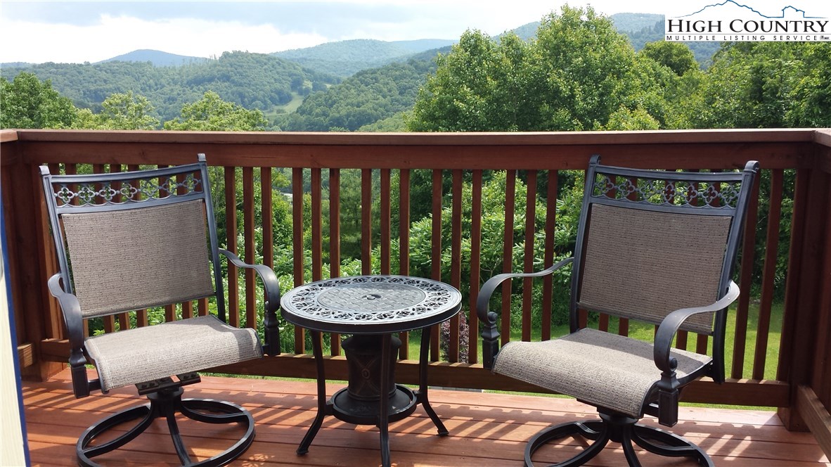 1339 Hopewell Church Road Boone, NC 28607 - Photo 34 of 35 a view of a balcony with furniture