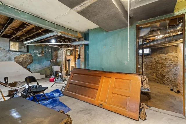 a view of electric room