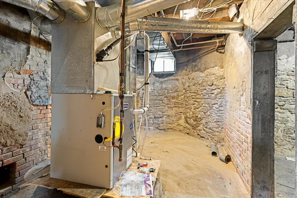 a view of a backyard of a house