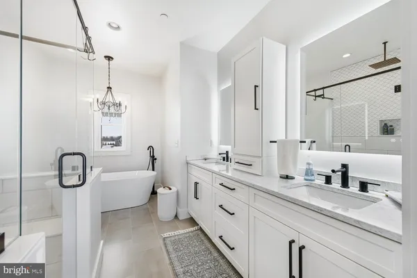a view of bathroom with a sink