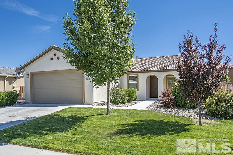 390 Terracina Way Reno, NV 89521 - Photo 1 of 1 a front view of house with a garden