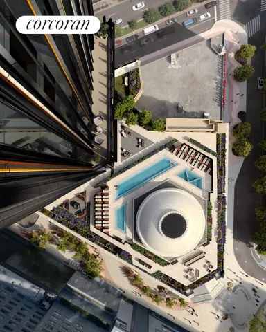 a view of roof deck with chairs